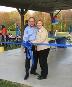 moore elementary ribbon cutting