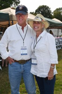 Tom and Eleanor Menefee Warriner at Chukkers for Charity Event in Franklin, TN.