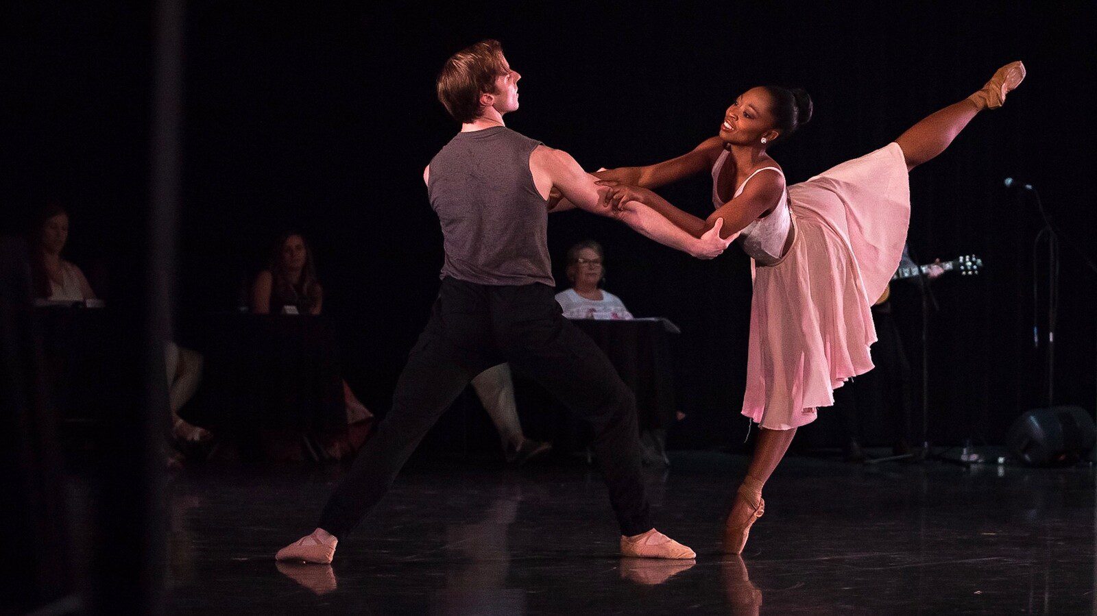 Dancers performing at the Nashville Nutcracker, show in Nashville, TN.