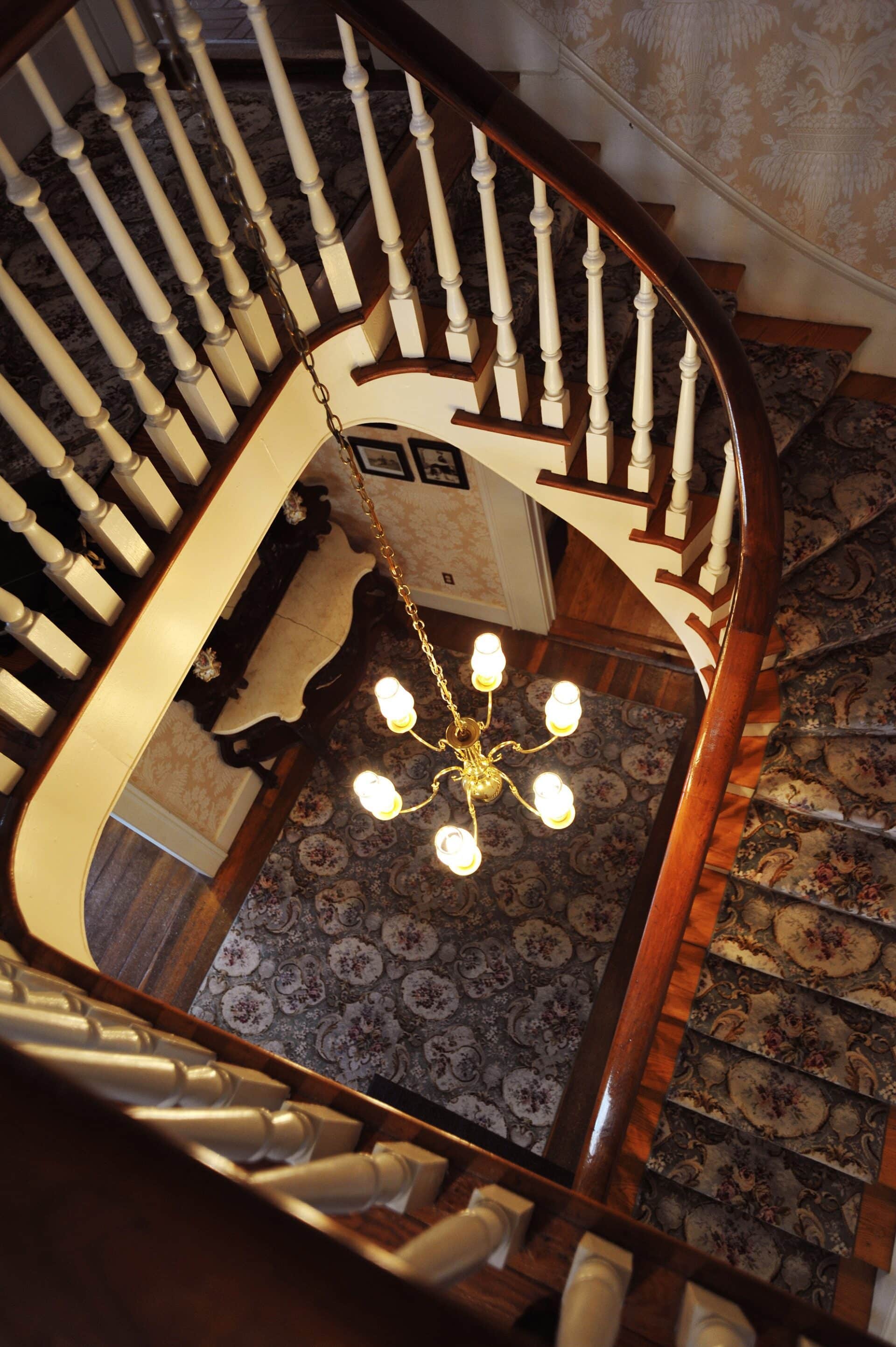 Lotz House Downtown Franklin Events_Stairwell Lotz House Downtown Franklin Events_Stairwell