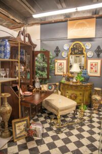 Franklin Antique Mall in downtown Franklin offers many antiques and collectibles.