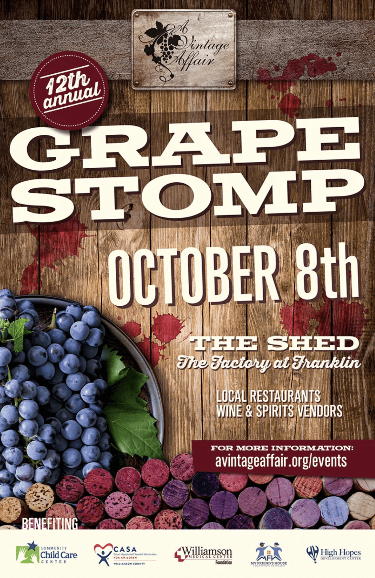 Grape Stomp Event Franklin TN - The Factory at Franklin.