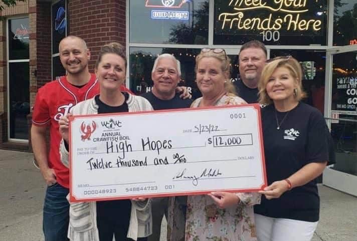 High Hopes Check_Shrimp Festivus Franklin, TN.