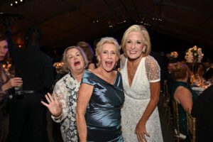49th Annual Heritage Ball Anne Saint, Anita Hogin and Cordia Harrington.