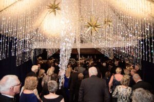 49th Annual Heritage Ball Cocktail party lighting - photo credit Kris Rae Photography.