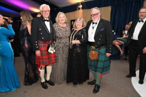 49th Annual Heritage Ball Cyril and Fran Stewart and Belinda Stewart and Michael Davidson.