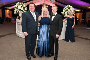 49th Annual Heritage Ball David, Vivian and Miller Garrett.