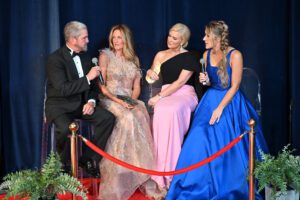 49th Annual Heritage Ball John and Monica Loar, Allison DeMarcus and Megan Alexander.