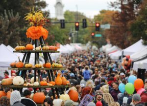PumpkinFest a downtown Franklin, TN Fall Festival offers kids activities, family fun, a KidZone, a whiskey lounge, interactive experiences, live entertainment, costume contests for both people and pets and more!