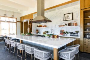 Kitchen area at Southall Farm & Inn, Luxury Spa Resort in Franklin, TN.