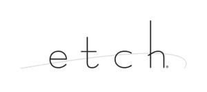 ETCH logo BW, etch restaurant downtown Franklin and Nashville, Tennessee locations.