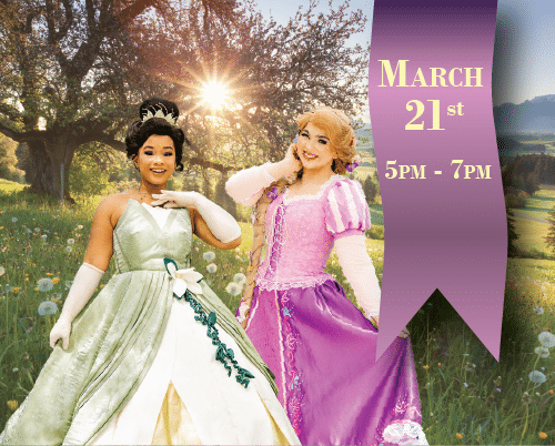 Easter Bunny's Garden Tiana & Rapunzel Visit the Bunny! Franklin, TN Event.