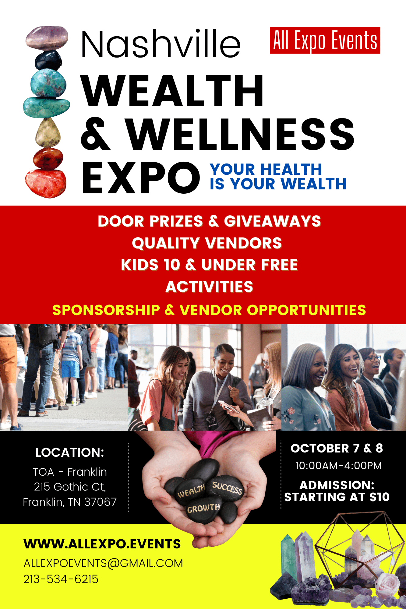 Nashville Wealth & Wellness Expo Franklin TN.