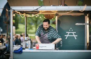 Southall's The Rambling multi-course dinner in Franklin, set under the stars.