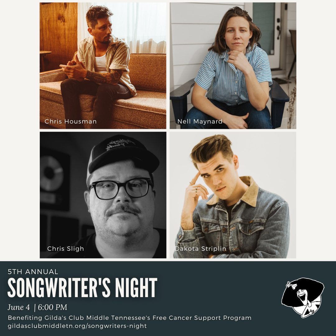 Gilda's Club 5th Annual Songwriter's Night Nashville, TN.