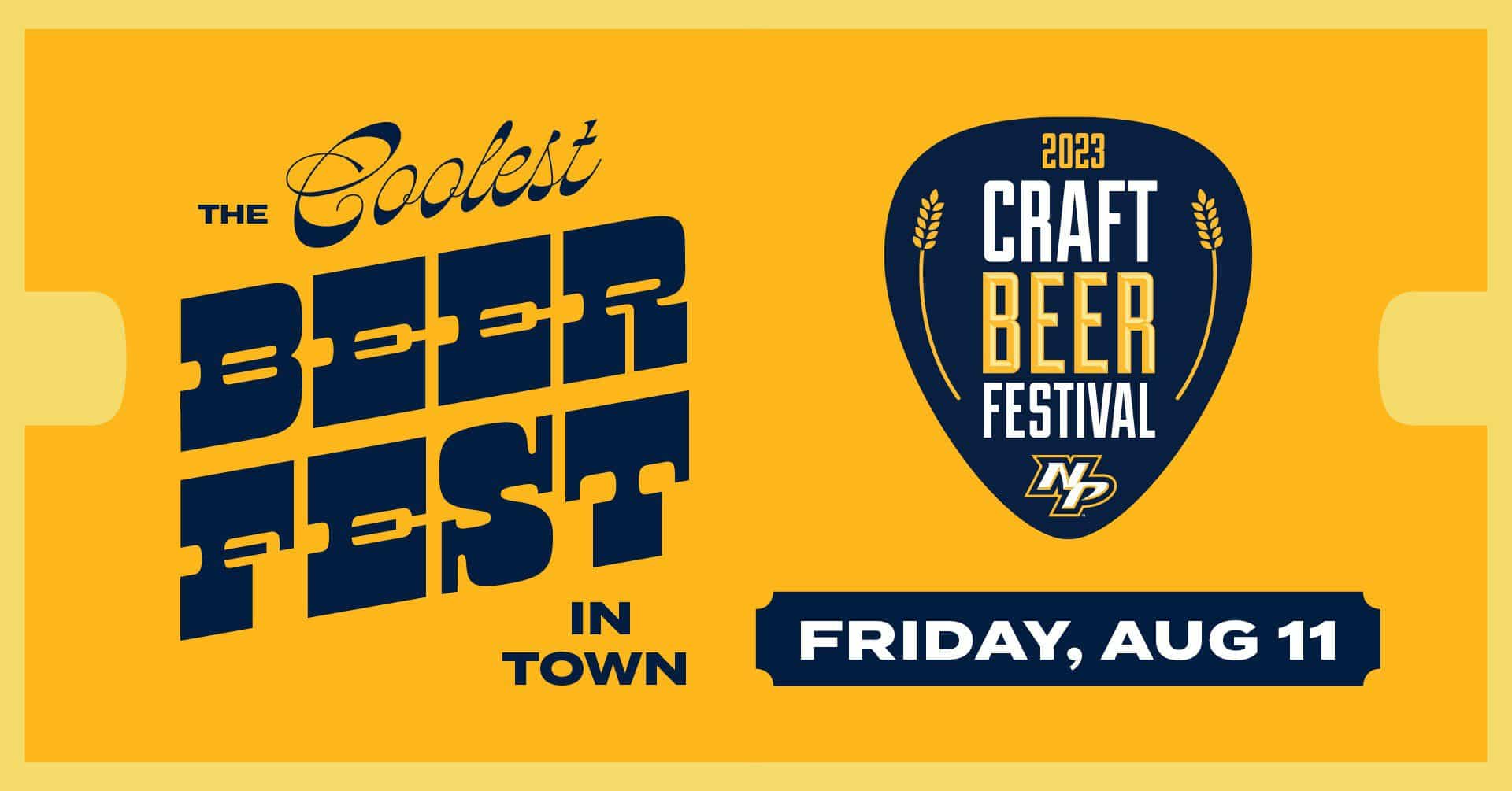 2023 Nashville Predators Craft Beer Festival in Nashville, TN, enjoy craft brews, food, games and entertainment.