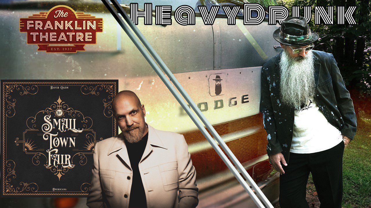 HeavyDrunk and The Heavy Horns to perform in downtown Franklin at The Franklin Theatre_Concert poster.