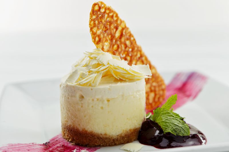 Perry's Steakhouse & Grille - Cool Springs_White Chocolate Cheesecake