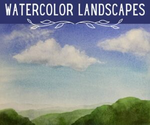 Watercolor Landscapes Painting Class Franklin TN