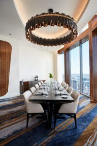 Bourbon Steak Restaurant in Nashville, TN offers private dining options as well as regular reservations. Photo courtesy of JW Marriott Nashville.