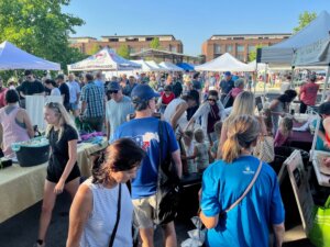 Franklin Farmers Market Shopping Downtown Franklin