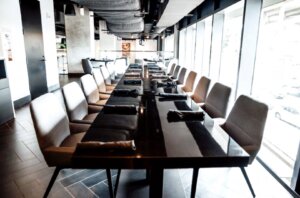 The Rutledge Restaurant in Nashville, TN offers private dining, as well as the Franklin location.