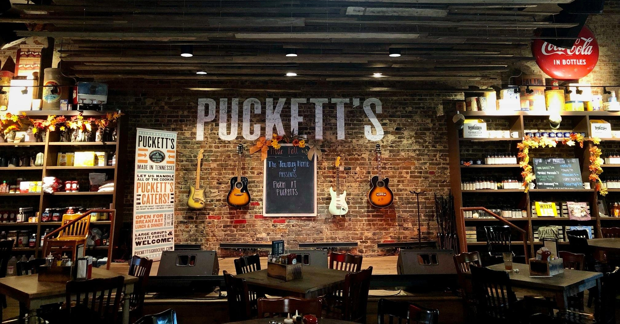 Pucketts Restaurant and Grocery in Franklin, TN.