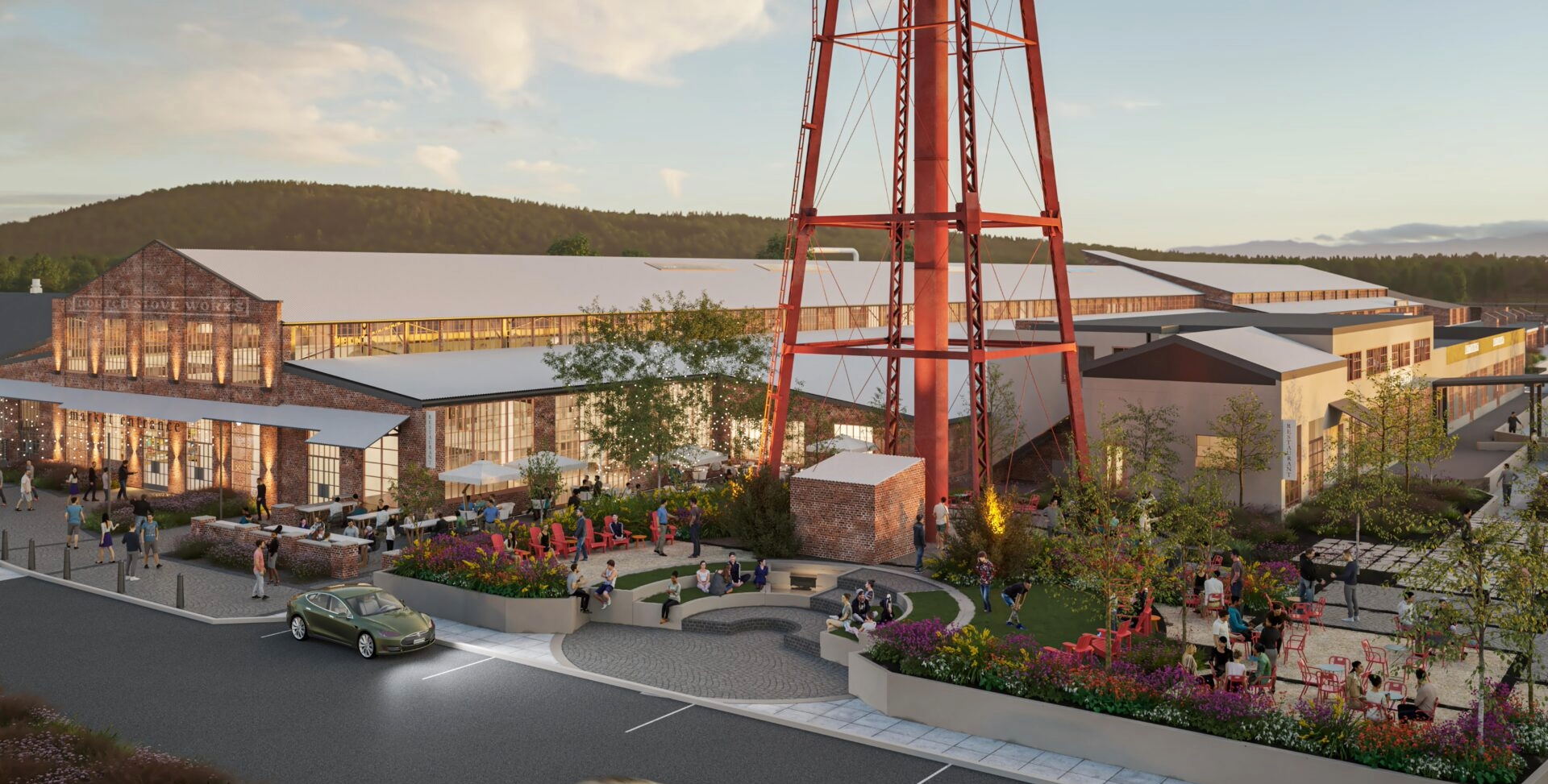 Factory at Franklin Water Tower Farmers Market