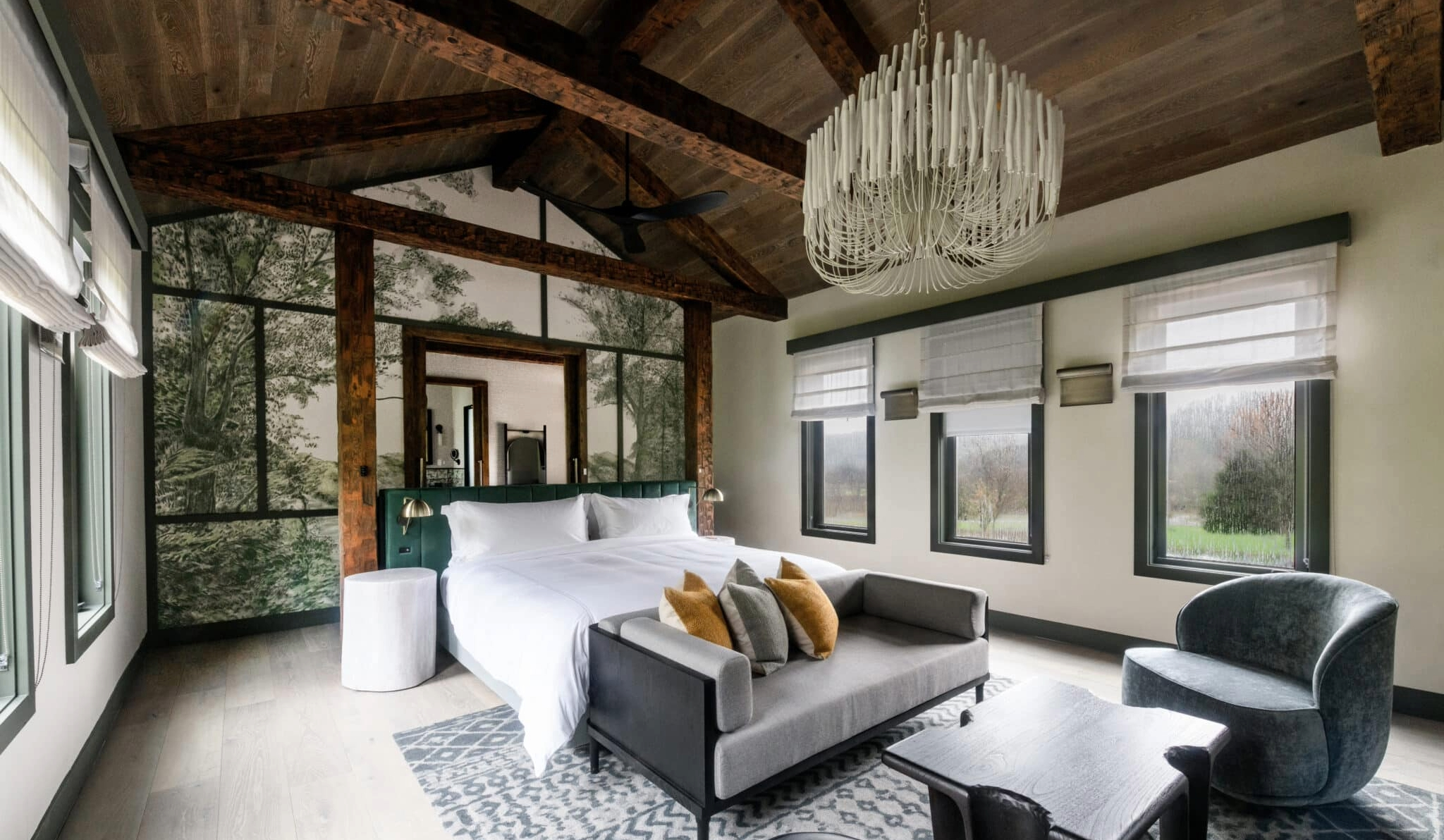 Southall Farm and Inn Franklin TN Hillside One Bedroom Cottage Interior