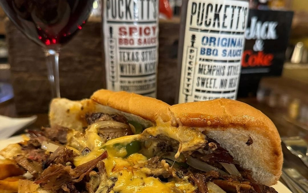 Pucketts BBQ in downtown Franklin, Tenn.