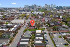 Photo provided by listing agent Leah Selvig of Parks Realty_1315 5th Ave. N. Pinpoint with Skyline