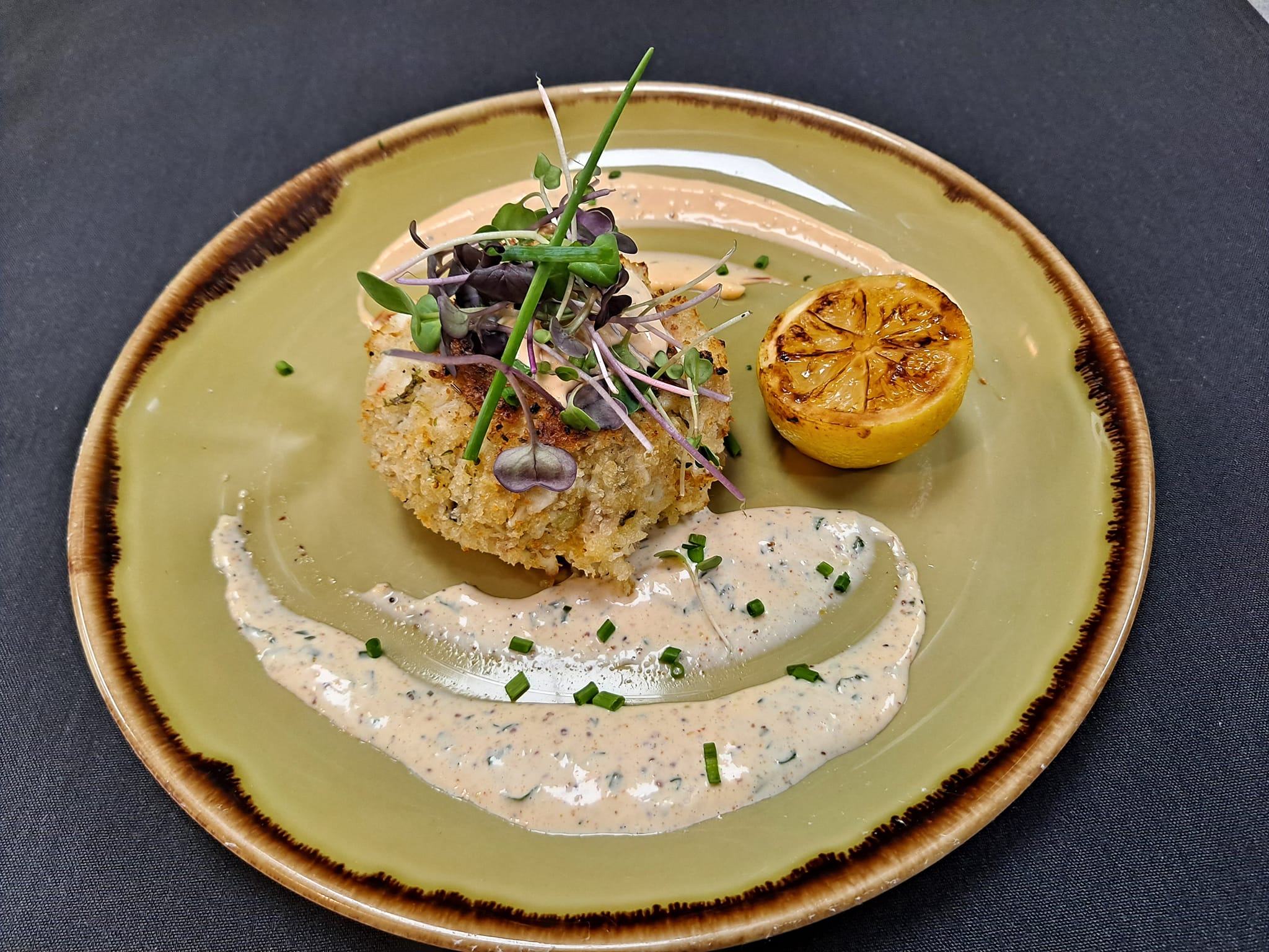 Dish at Serrato's Steakhouse in Brentwood, Tennessee. 