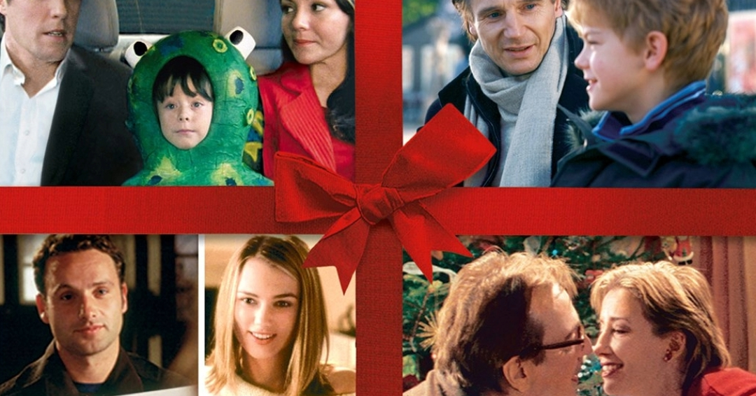 Love Actually, Franklin Theatre movie showing in downtown Franklin.