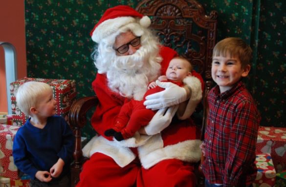 Morning with Santa Brentwood Library