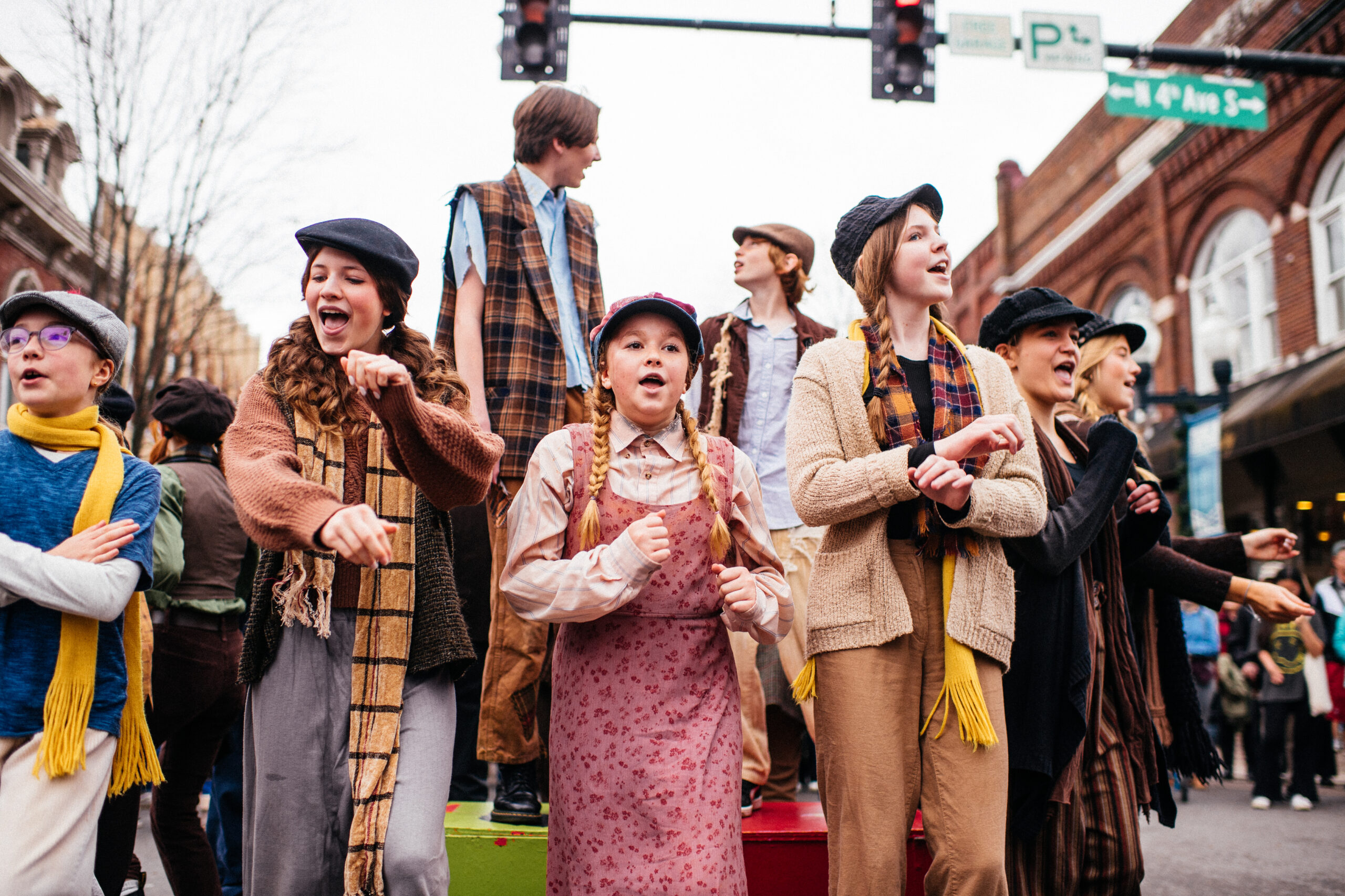 Dickens of a Christmas in downtown Franklin, TN is a Christmas Festival with shopping, live entertainment, Santa, arts & craft vendors, food and drink, carolers, Dickens characters will fill the streets, a large Christmas tree and so more!