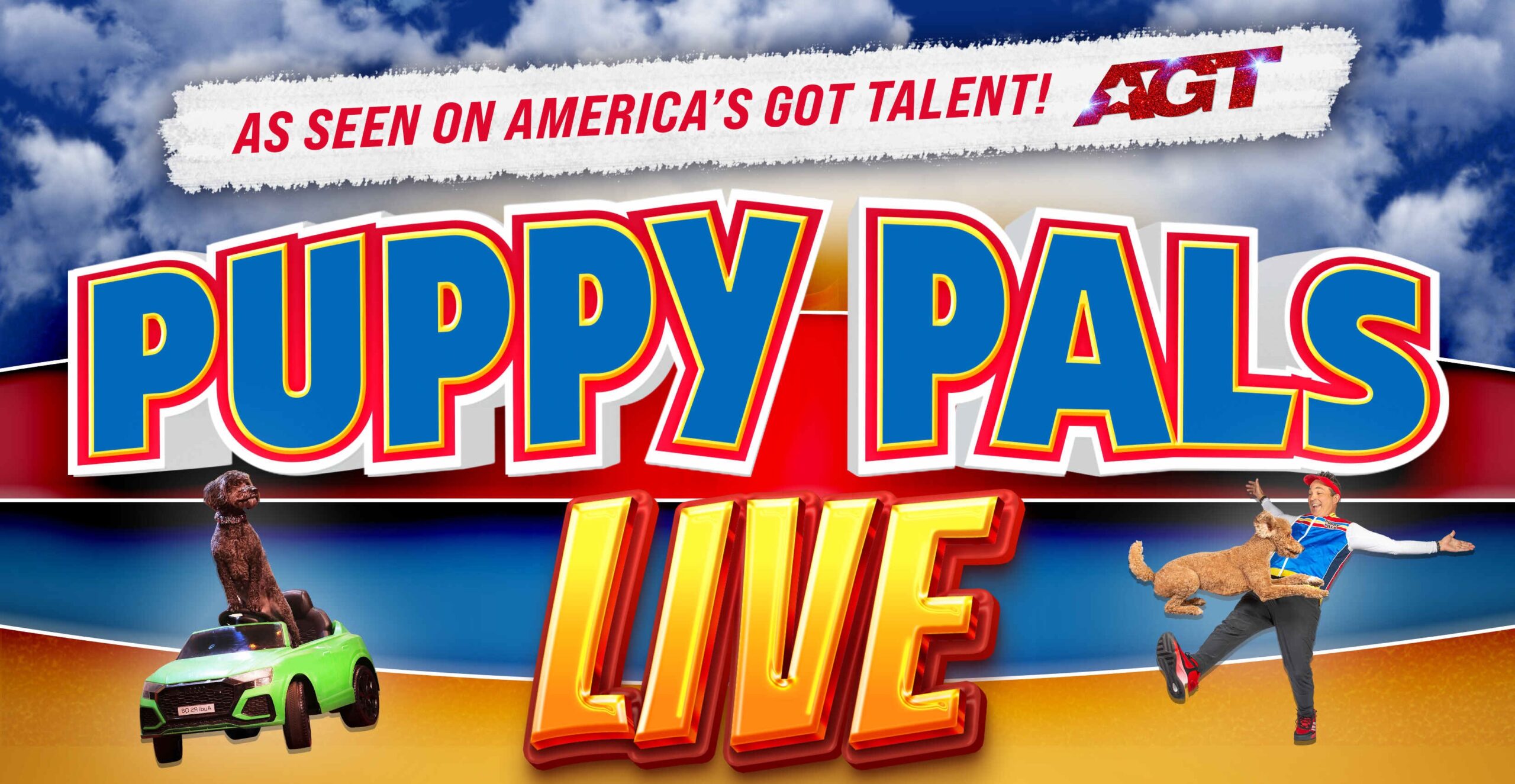 Puppy Pals Live! The Action-Packed Comedic Stunt Dog Show in Franklin, TN at The Franklin Theatre!