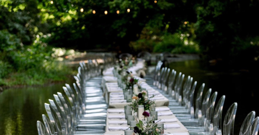 Dinner in the Fork place setting in Leiper's Creek, Leiper's Fork, TN. 