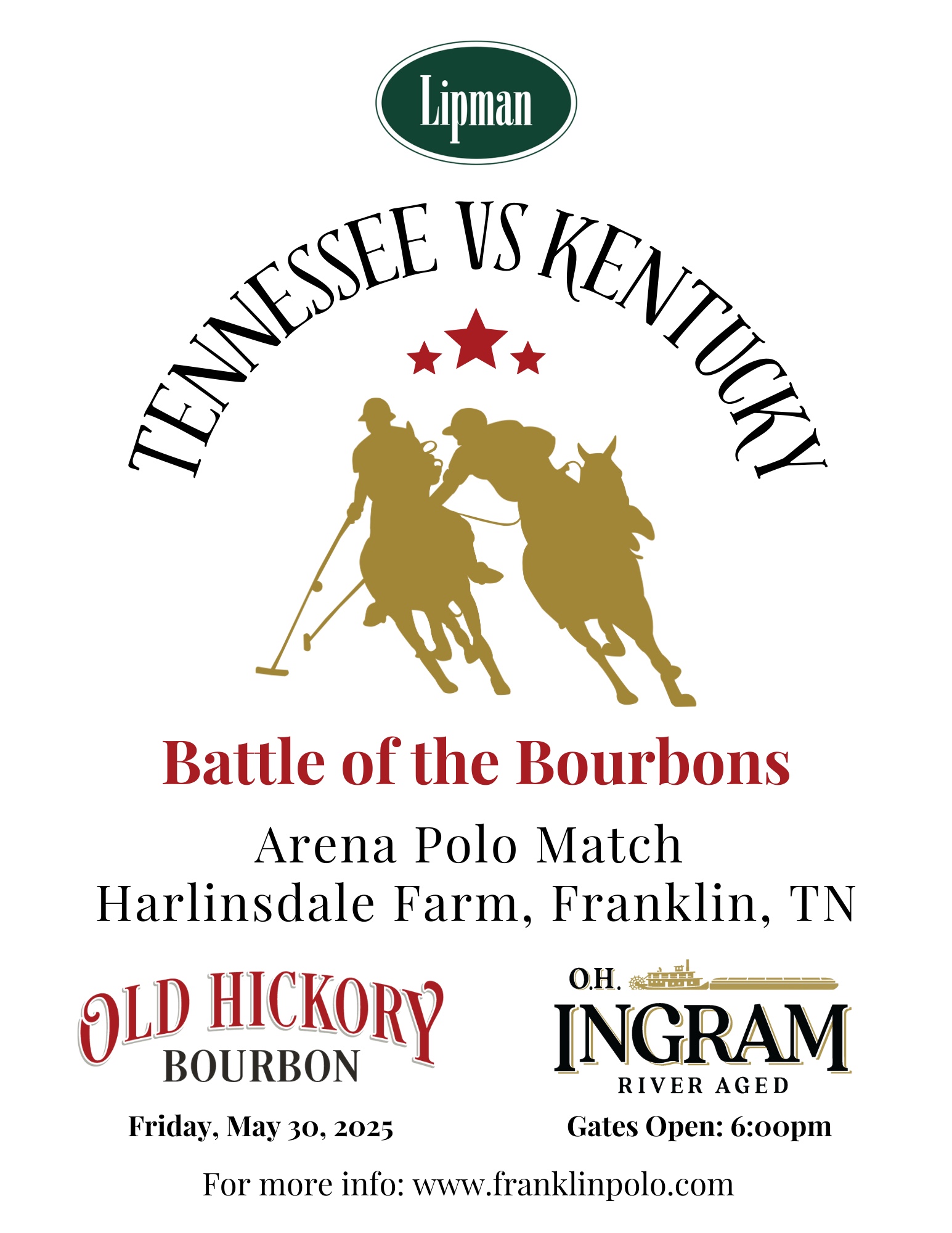 Battle of the Bourbons Tennessee vs Kentucky Franklin, TN Polo Academy.