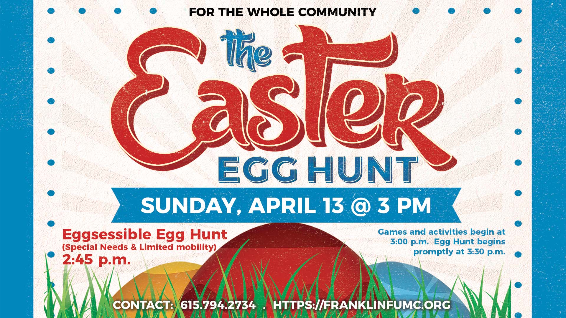 Community-Wide Easter Egg Hunt Franklin, Tenn.