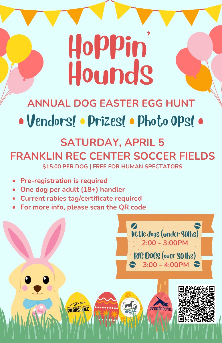 Hoppin' Hounds Easter Egg Hunt Franklin, TN