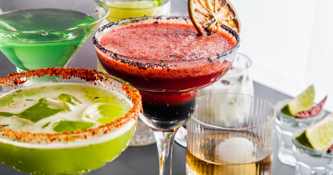 Margaritas in Franklin, Tennessee, classic and unique margaritas in glasses.