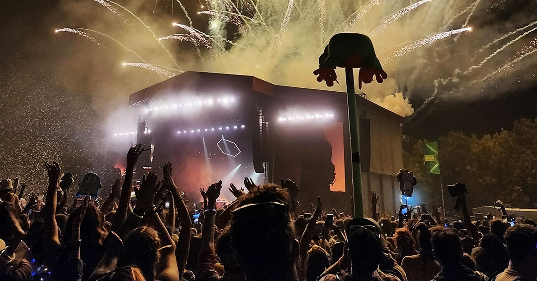 Bonnaroo Music Festival in Manchester, TN.