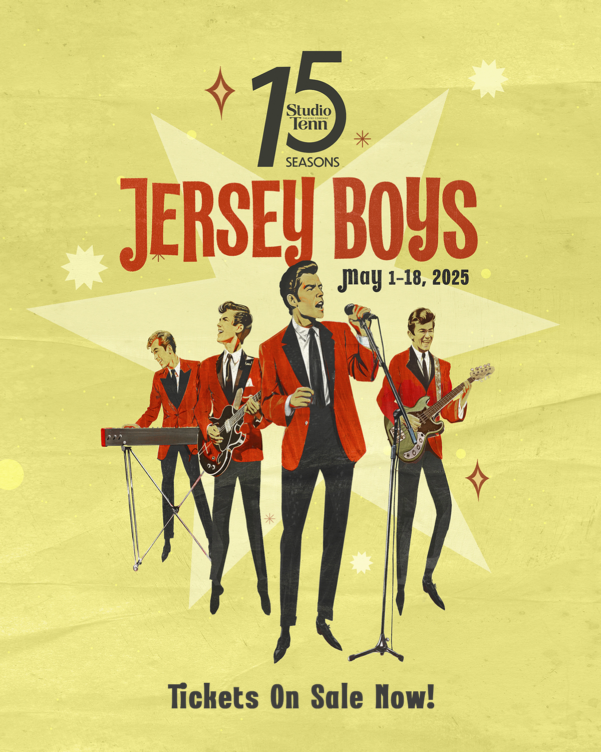 Studio Tenn Theatre Company Production "Jersey Boys".
