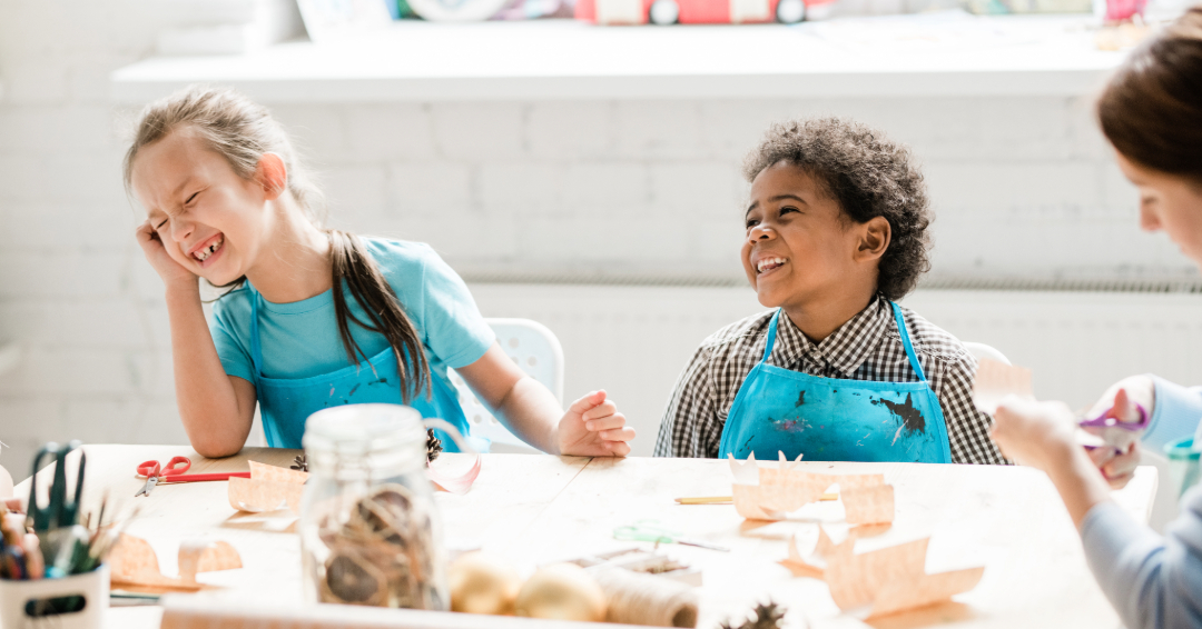 Kids at an art and writing summer camp in Franklin, and Brentwood, TN.