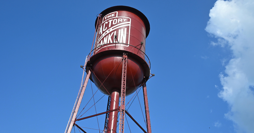 Factory at Franklin Water Tower