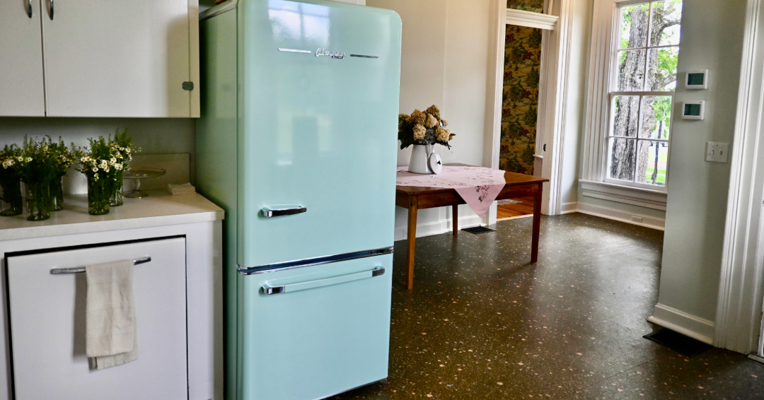 Hayes House Museum and Event Venue at The Park at Harlinsdale Farm in Franklin, TN., 1950s kitchen.