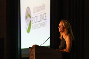 ULI Nashville Chair and Principal of EOA Architects, Sheila Dial-Barton, The Factory at Franklin takes home ULI Nashville award.