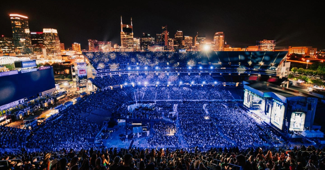 CMA Fest Nashville, TN Nissan Stadium Stage.