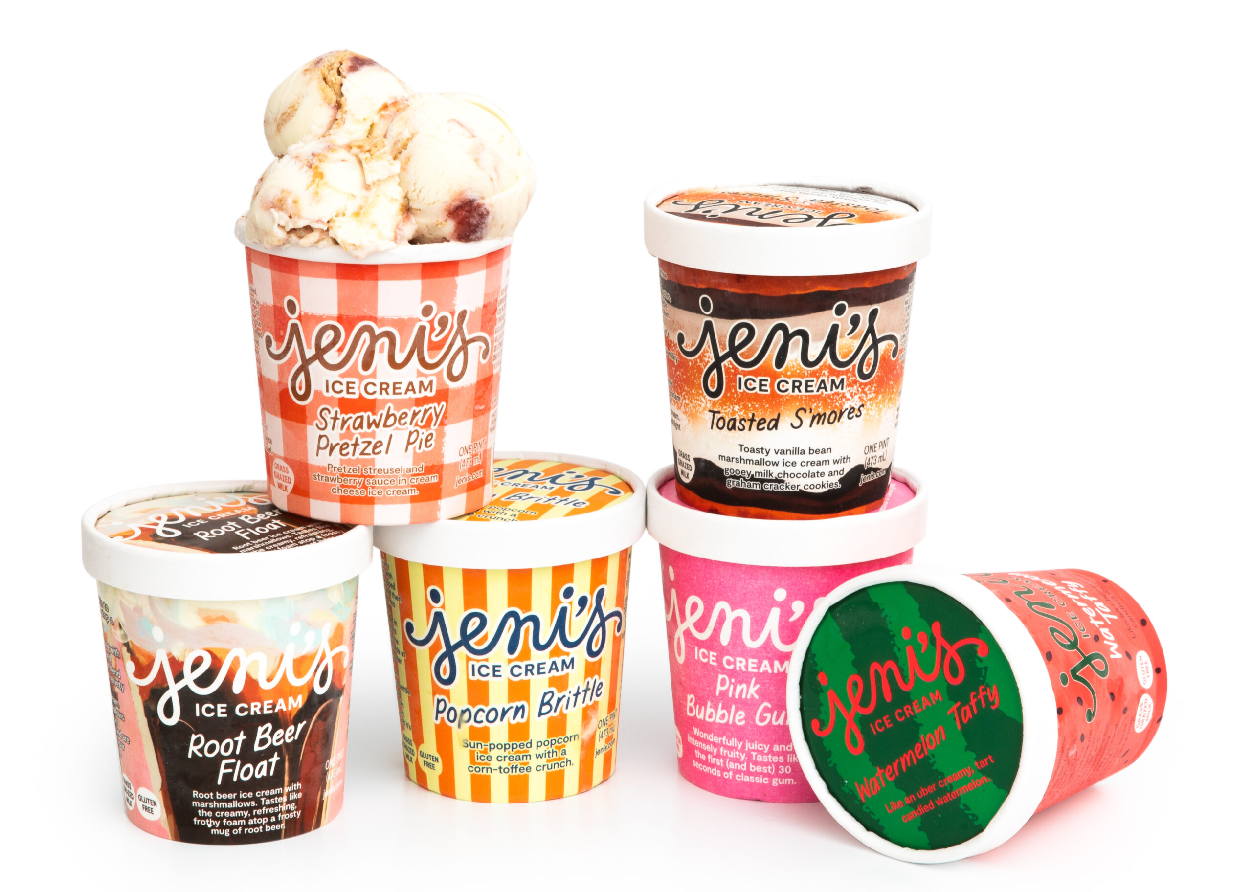 Jeni’s Splendid Ice Creams Super Fun Times Collection available in Franklin, Brentwood, Nashville and other Tennessee Shops!