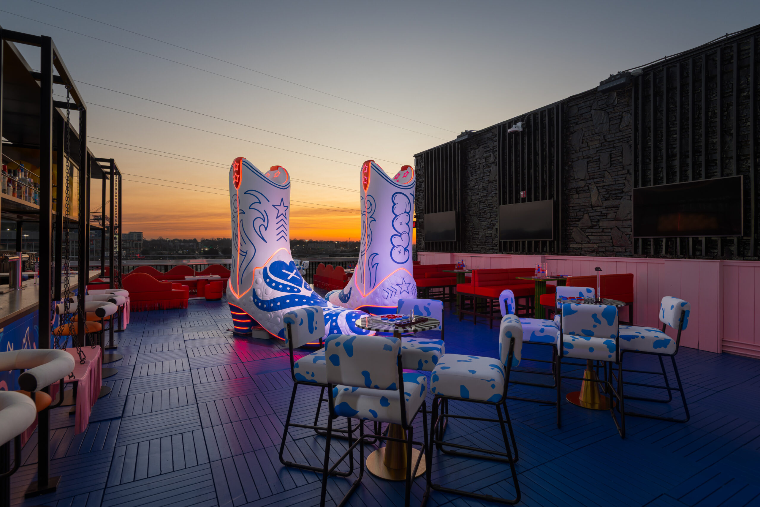 Play Playground in Nashville, TN is a top photo spot to take pictures, an Instagram worthy location for the best photos. Photo credit: Nashville architectural photographer, Ford Photographs.